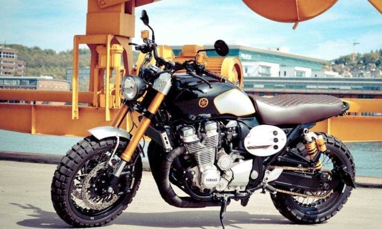 French fashion guru’s first XJR1300 custom appears
