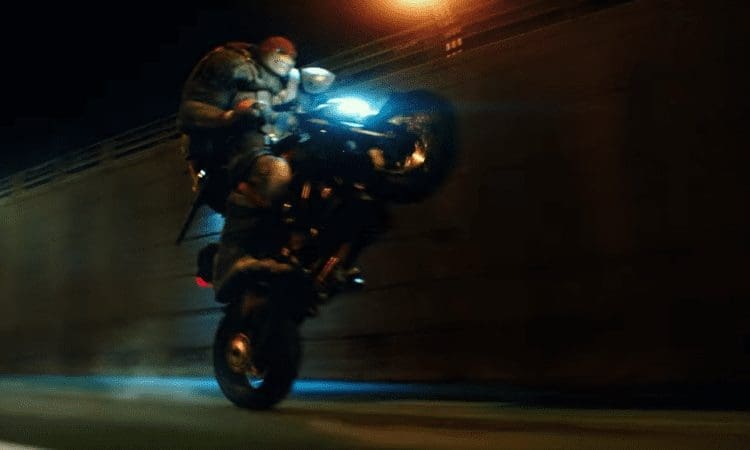 Video: Teenage Mutant Ninja Turtle pulls a huge Ducati Streetfighter wheelie