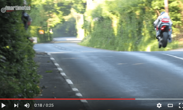 Video: Anstey flying on the RCV213 at the Isle of Man