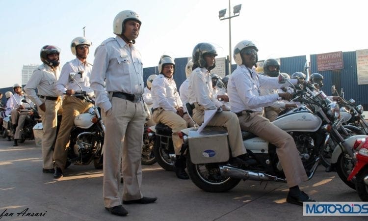 Mumbai police: You break our helmet law – you get a real crappy haircut from us!