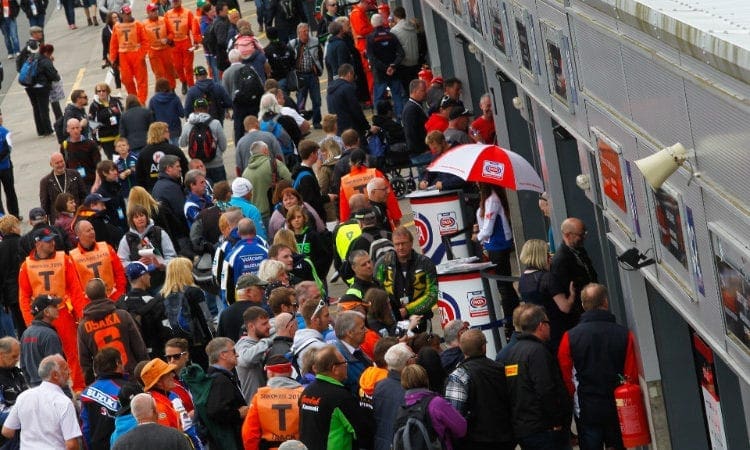 WSB Donington: Everything happening on and off track