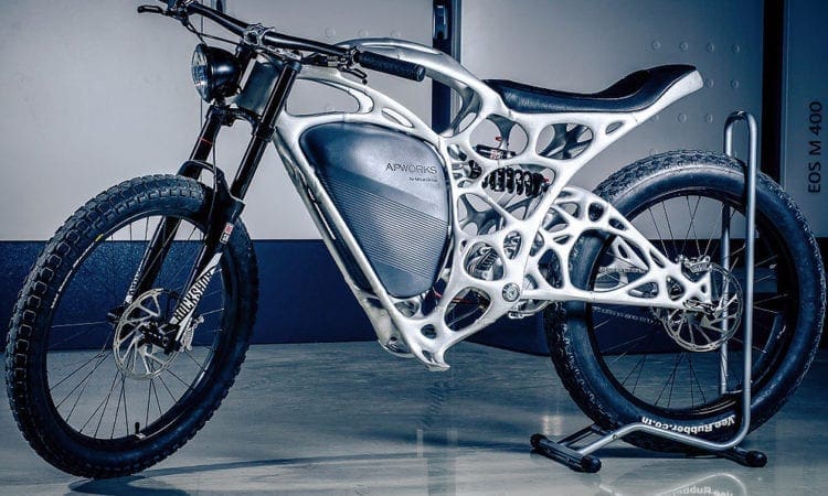 Video: 6kg, 3D printed frame bike unveiled by plane giant Airbus