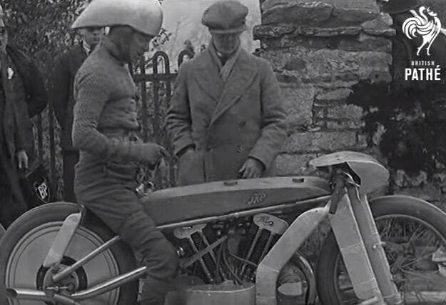 Vintage video: 150mph on a motorcycle – in 1930!