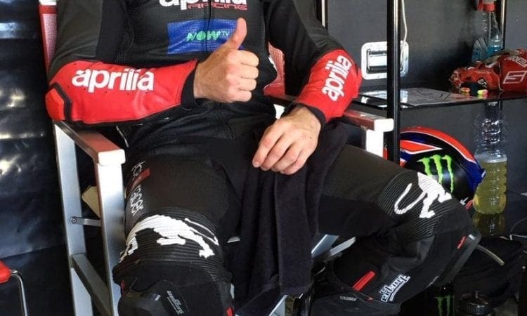 Lowes gets his Aprilia vibe on and Espagaro confirmed switch to Italian factory for 2017 and 2018
