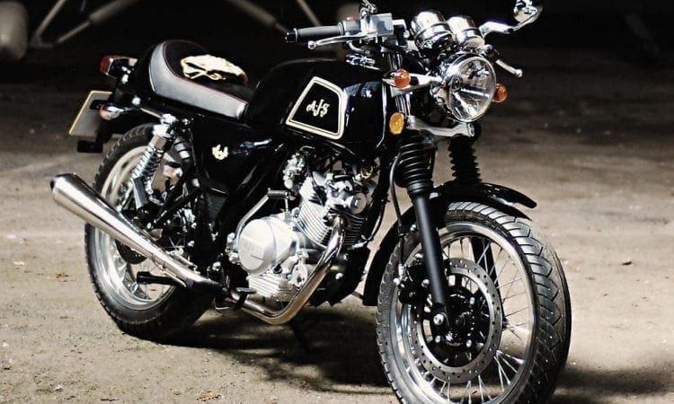 400cc Kawasaki powered AJS Cadwell on the way, according to factory sources