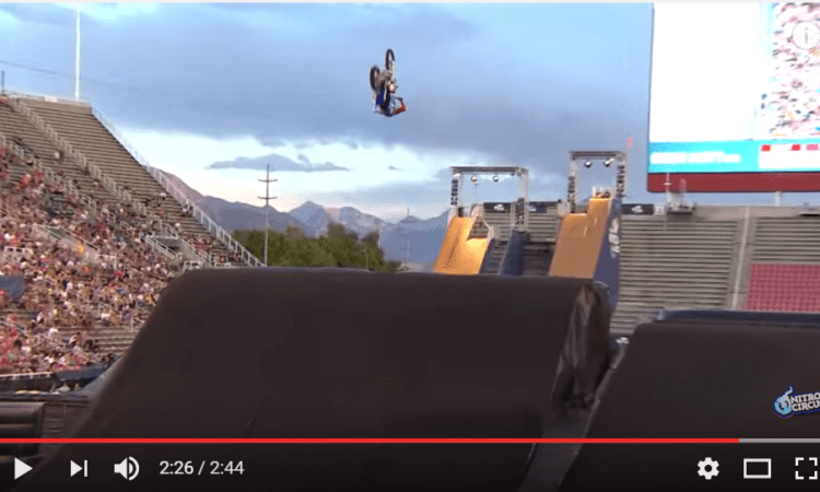 Video: World’s first double front flip on a motocross bike!