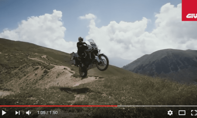 Video: New Givi ad is styling off-road on the Africa Twin