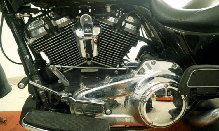 SPY SHOTS: New Harley-Davidson engine caught during independent bench tests
