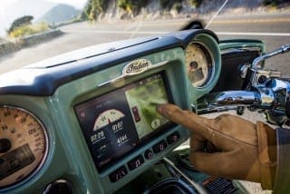 Indian introduces the new touchscreen entertainment system on 2017 Roadmaster and Chieftain