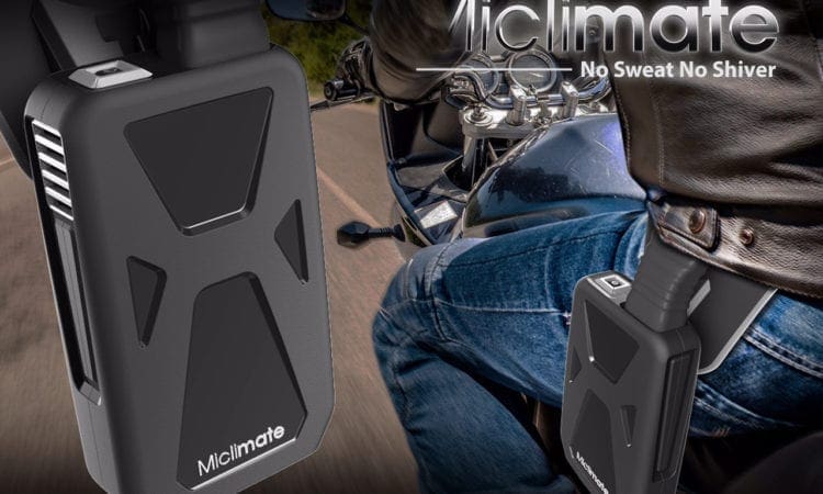 MiClimate – the wearable air-con unit for bikers (yep, it’s real…)