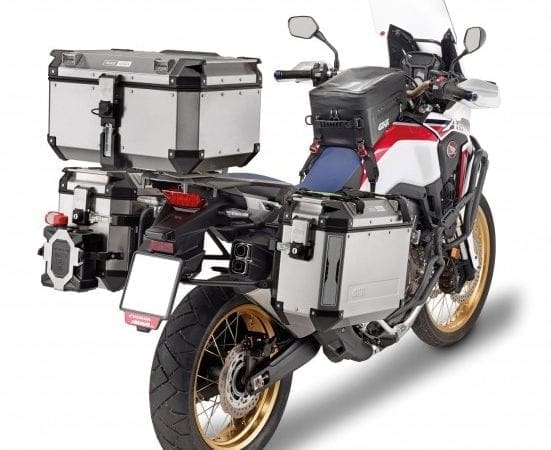 Honda Africa Twin gets complete range of bolt-ons from GIVI