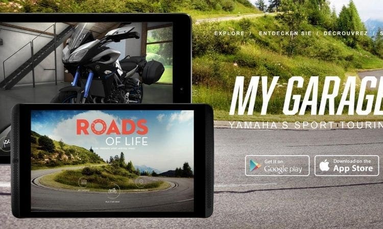Build your own Tracer with Yamaha My Garage app