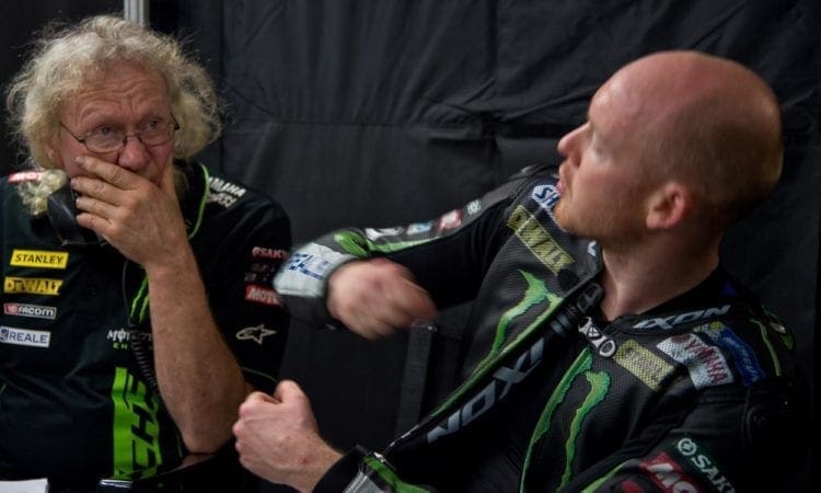 MotoGP: Bradley Smith – the bike’s fork leg went through the BACK of my knee!