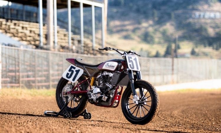 Indian shows gorgeous FTR750 flat-track racer at Sturgis