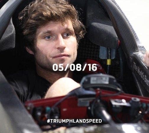 Is today the day? Guy Martin going for the land speed record run or is it a shakedown test?