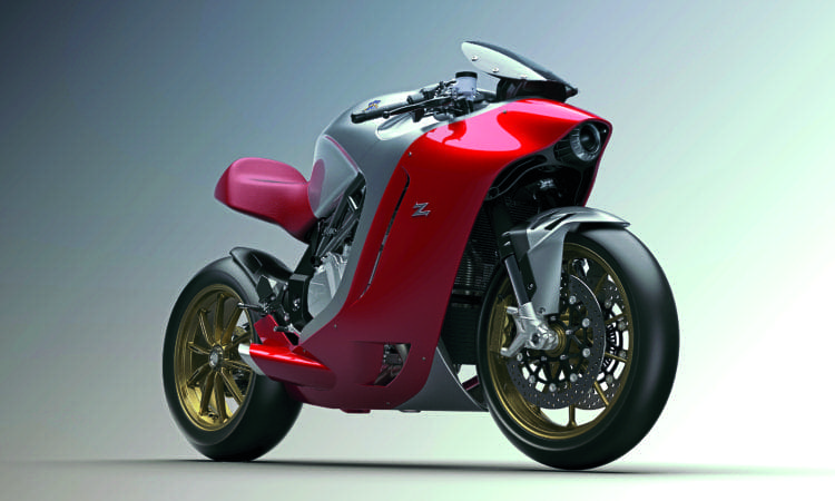 MV reveals F4Z custom superbike a week early