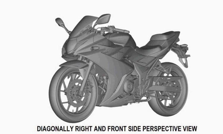 2017 GSX-R250 Suzuki: final design drawings appear