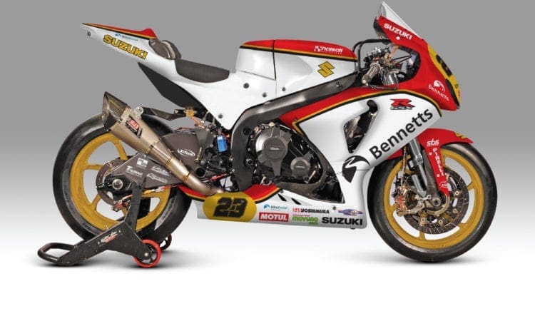 Sheene colours revealed for Bennetts Suzuki BSB squad this weekend