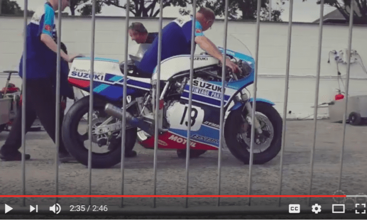 Video: Team Classic Suzuki At The Classic TT – Episode One