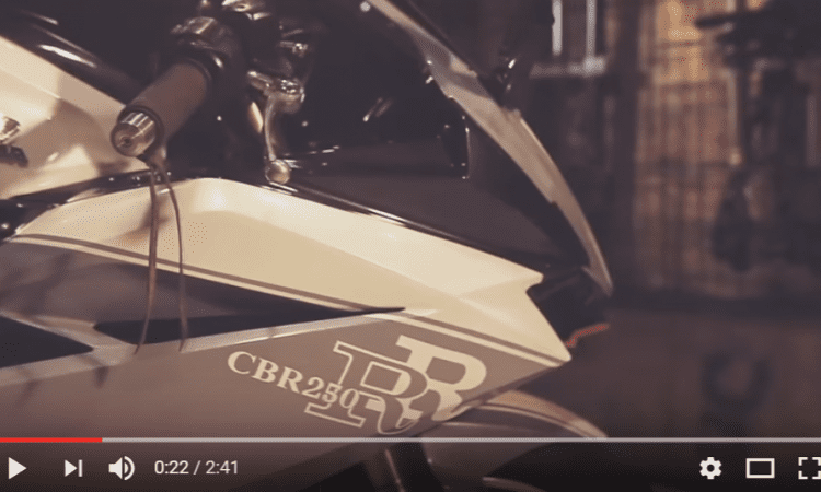 Video: How the GORGEOUS MV-esque Honda CBR250RR custom concept was made