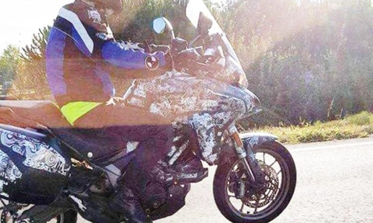 Spy shots! 2017 939cc (we think) Ducati Multistrada caught out on the road!
