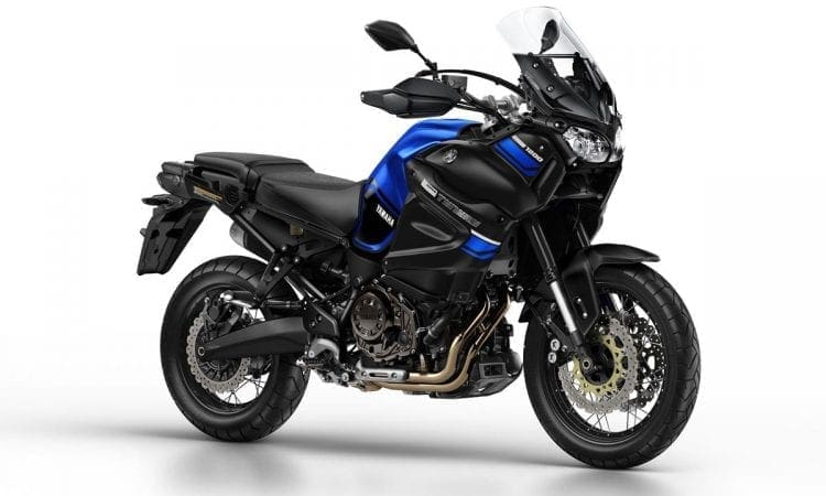 Super Tenere goes all black and Yamaha blue for next year