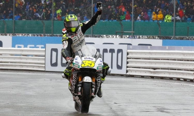MotoGP: Crutchlow takes pole position at Silverstone