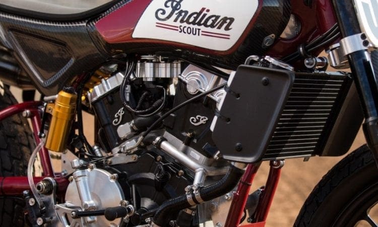 Indian confirms FTR750’s race debut for later this month