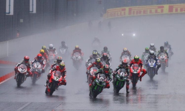 WSB: Rea Rules in dramatic wet race outing