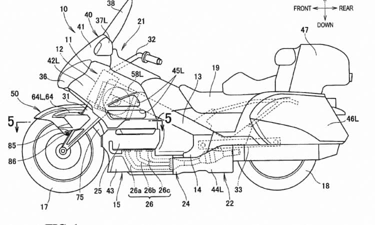Inside designs! Honda’s Duolever Gold Wing CONFIRMED in legal documents!