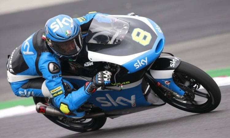 VR46 racer Bulega gets FIM fine for ‘derogatory gestures on track’. Ooooh!