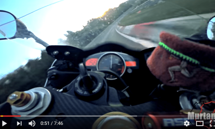 Video: Yamaha R6 screaming around the Nurburgring