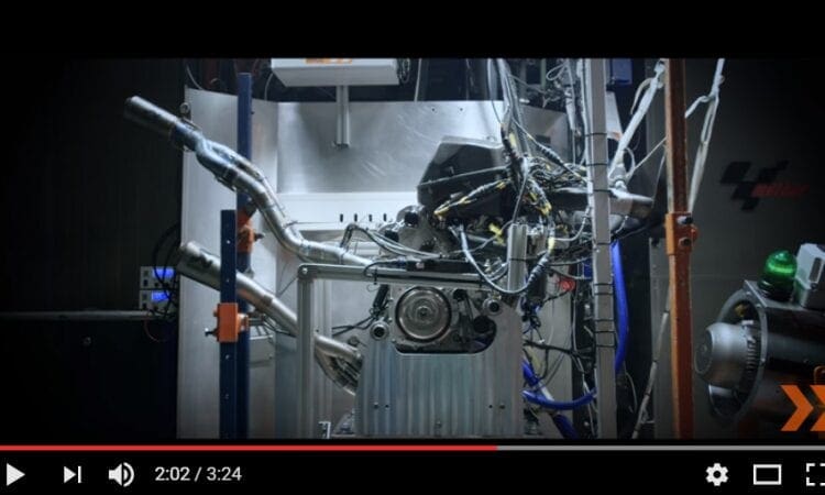 Video: KTM shows its SEXY new MotoGP motor in SERIOUS detail!