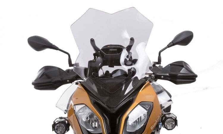 Wunderlich launches new wind-stoppers for the BMW S1000XR