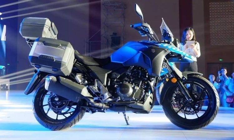 NEW bike THREE: 2017’s all-new 250cc V-Strom concept launched by Suzuki in China