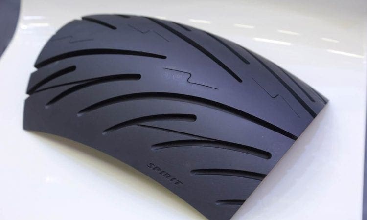 Caught out! Avon’s super secret tyre plan snapped in development model