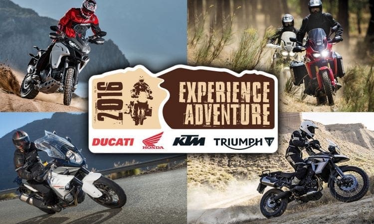Motorcycle Live! A 2017 thing to go and do: Try out an Adventure bike for real!