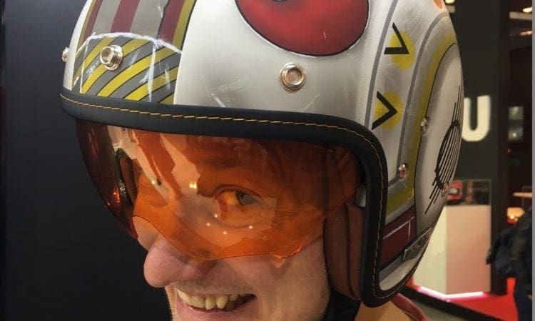 Milan show: Another look at the HJC Star Wars Rebel Pilot helmet