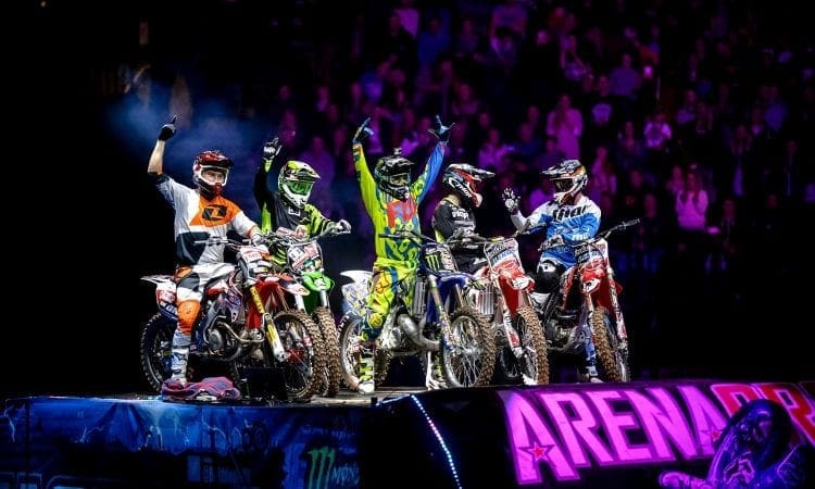 Motorcycle Live! Check out the AWESOME FMX Live Arenacross show EVERY DAY!