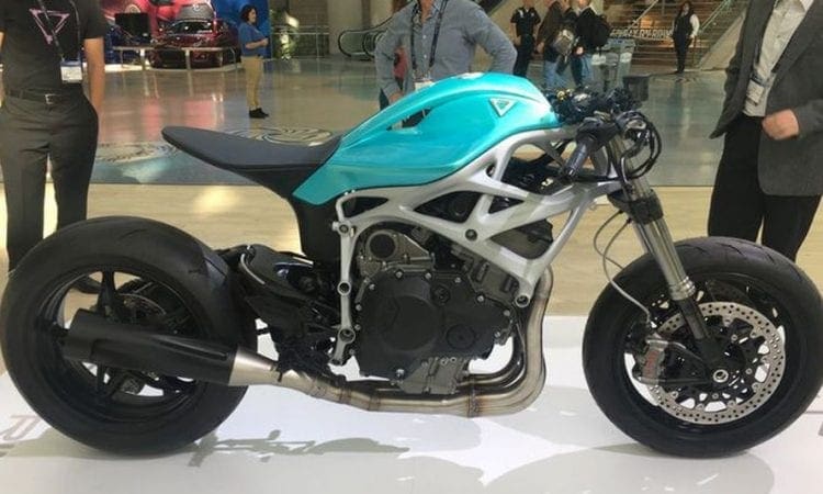 Meet The Dagger – a 3D-printed frame and chassis wrapped around a 300bhp Kawasaki H2R supercharged motor