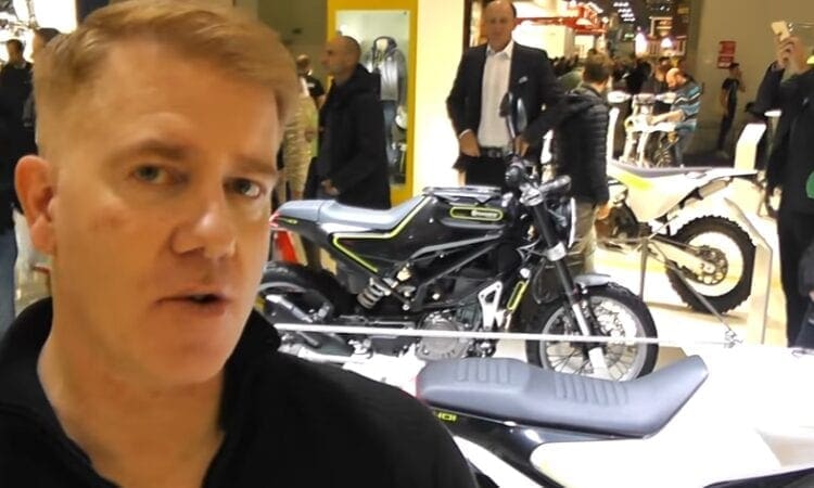 Video: Motorcycle Live! A 2017 thing to see: Husqvarna’s Svartpilen and Vitpilen 401s!