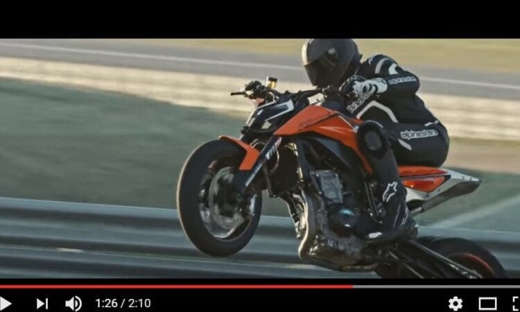Video: Watch KTM’s 790 Duke Prototype tearing it up on track – looks AWESOME
