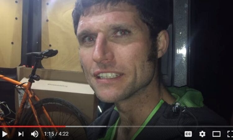 Video: Guy Martin sets off on Guinness World Record cycle attempt around the UK