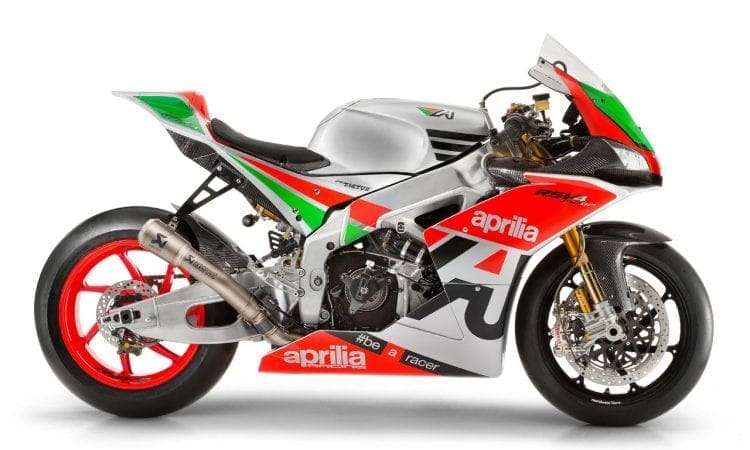 Aprilia unveils the RSV4R FW-GP. A 250bhp, factory supported ultimate superbike that’ll be built to your spec. 250bhp!