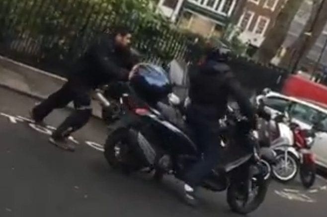 Big 2016 Video: The SHOCKING moment thieves try to steal Ducati Panigale but are stopped by have-a-go-heroes
