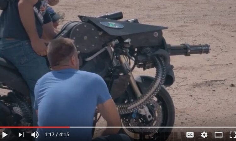 Video:  So you want to mount a MINI-GUN to a Superbike… WATCH THIS