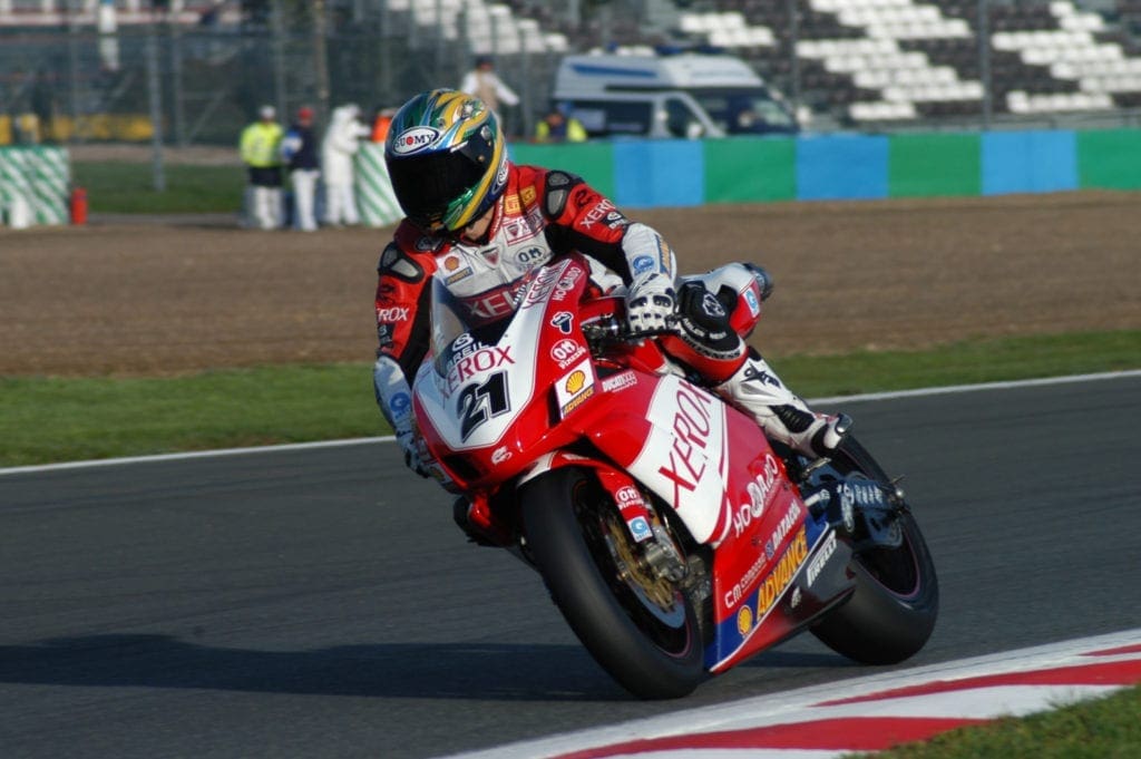 Troy Bayliss in the World Superbike Championship