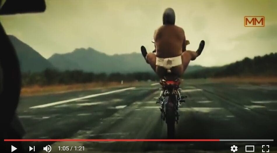 Video: Here’s two Sumo wrestlers wheelieing motorcycles (not entirely sure why…)