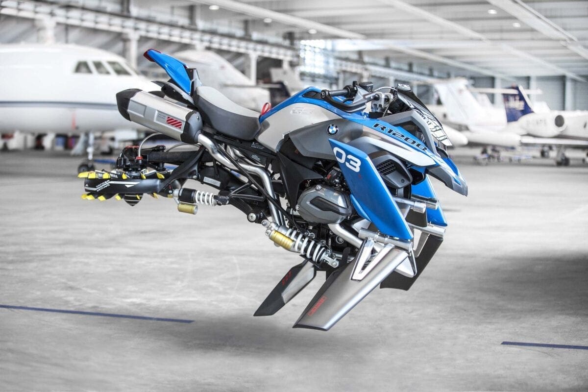 Meet the Lego flying BMW GS Adventure (in both small and life-sized models)