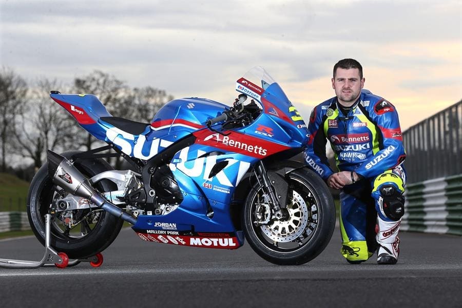 Michael Dunlop to race new GSX-R1000 at the Isle of Man